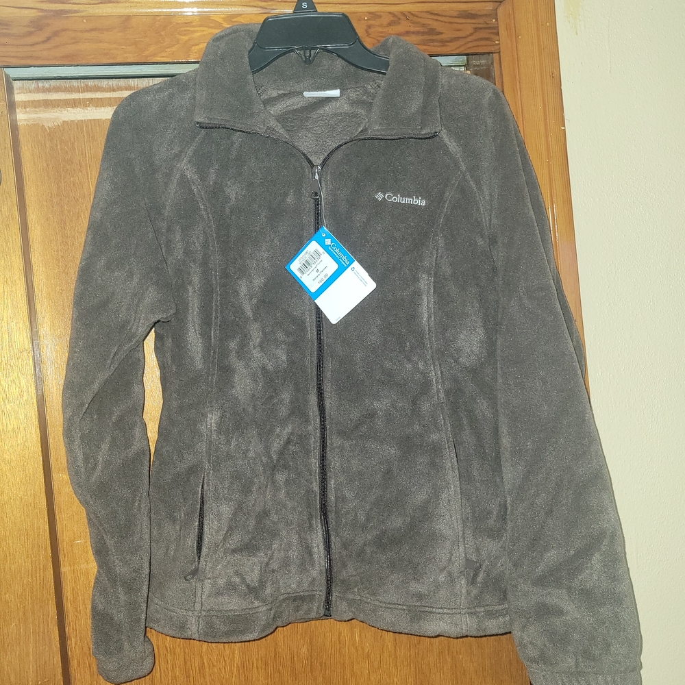 Columbia Brown Fleece Jacket